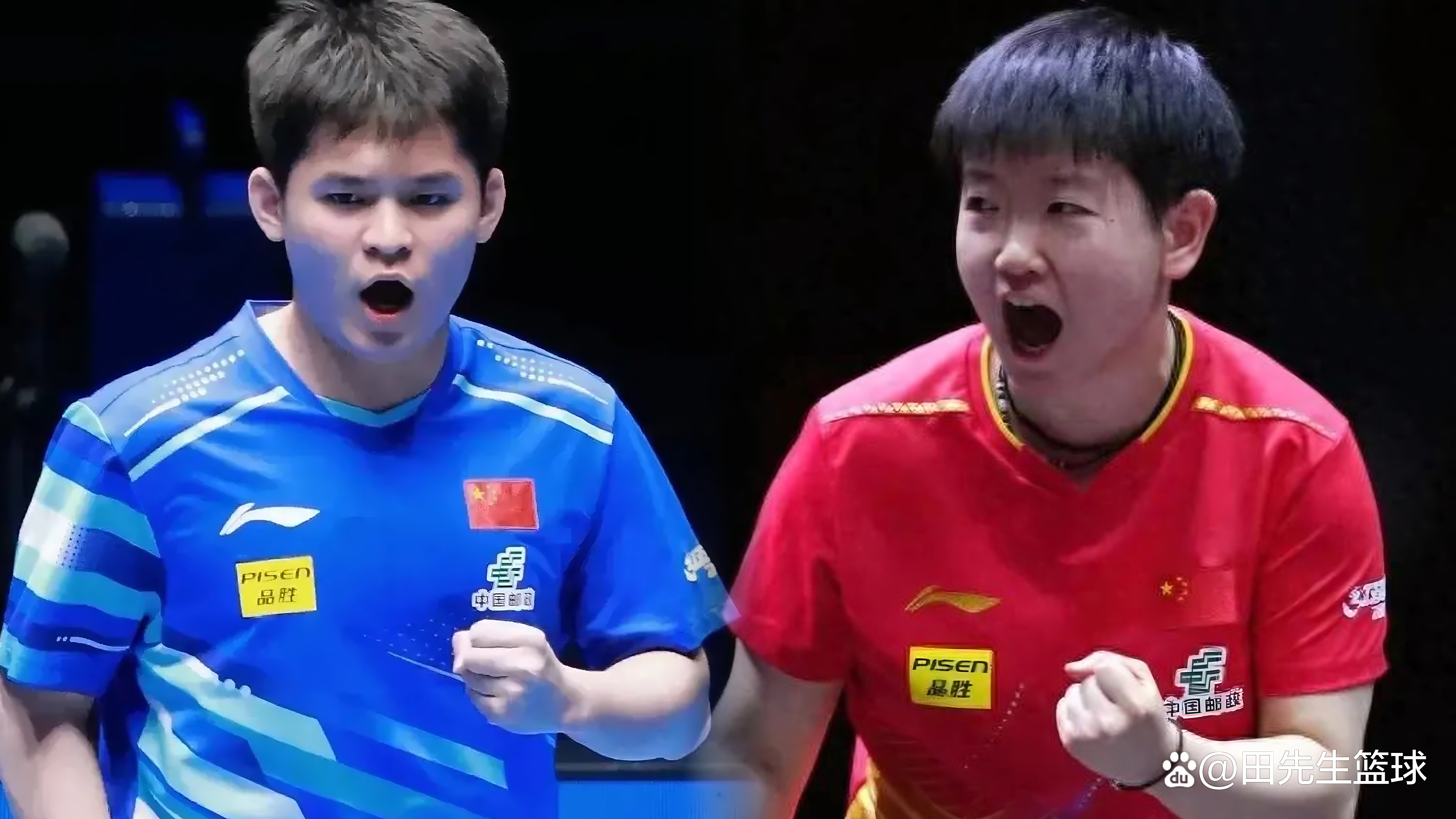 包含韩国乒乓球队鏖战瑞典乒乓球队，波尔绝境逆转的词条