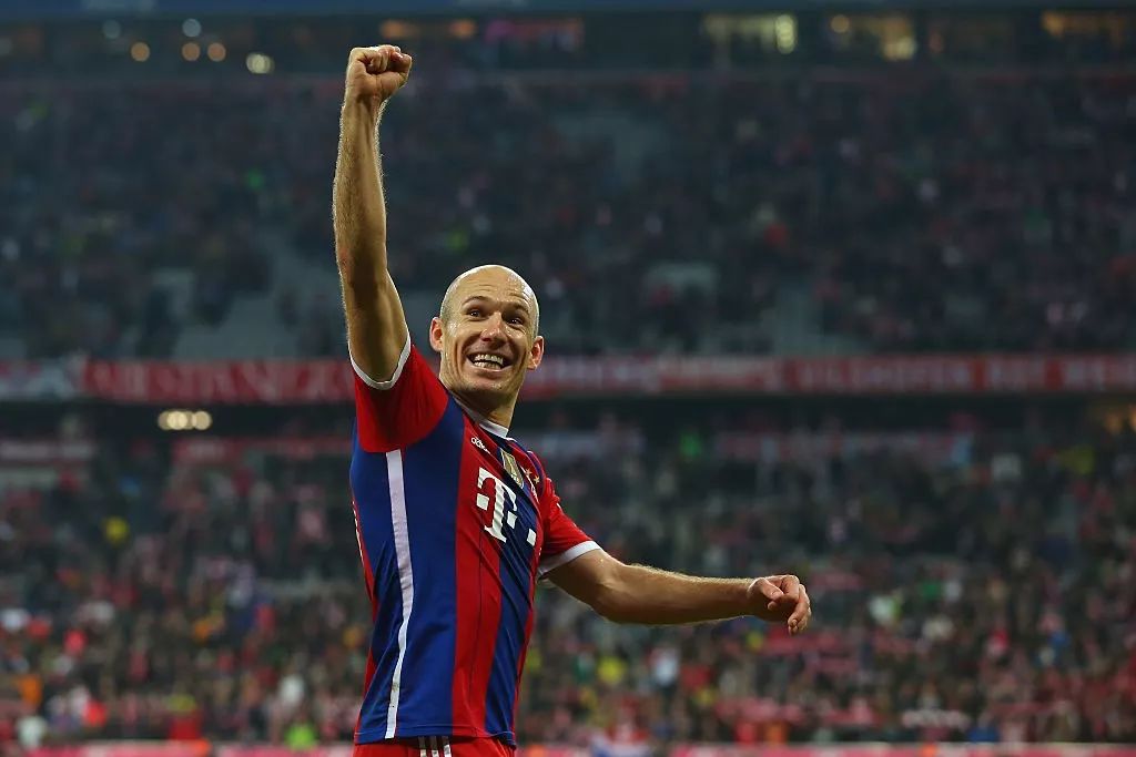 德国力克尤文，罗本完成帽子戏法的简单介绍