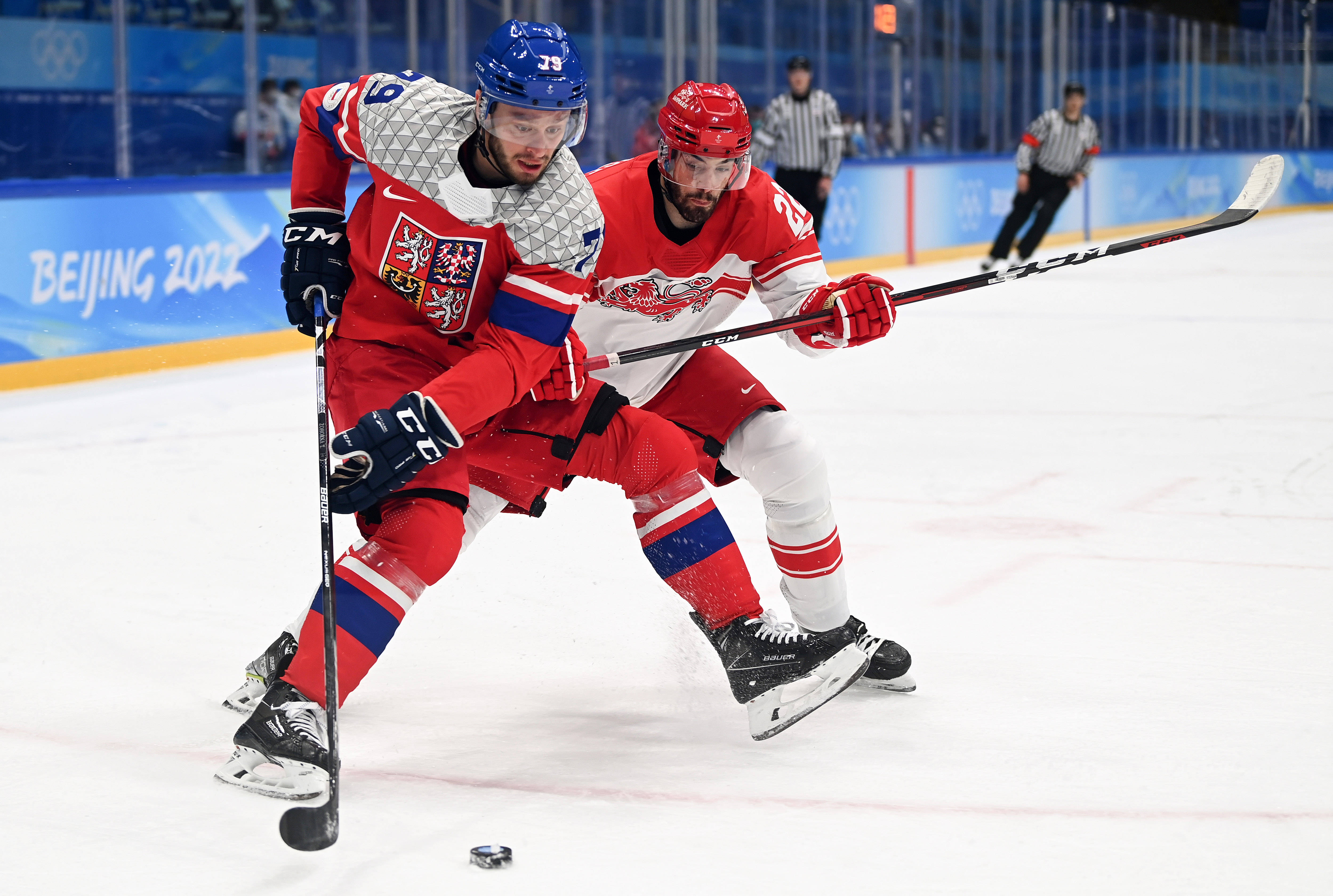 丹麦国家队备战面对捷克对手