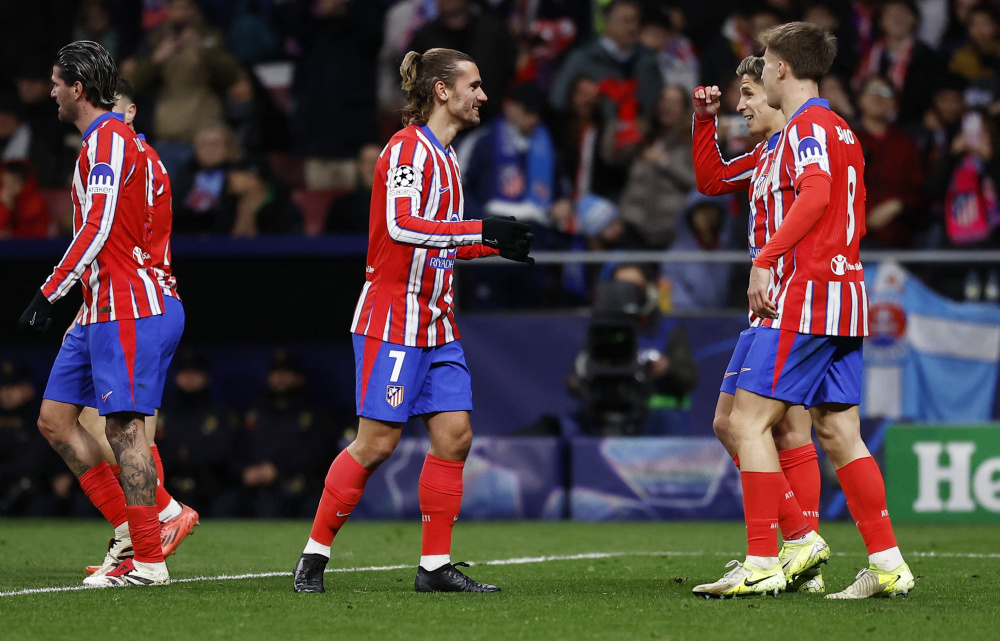 格列兹曼梅开二度,马竞取得胜利 格列兹曼梅开二度,马竞取得胜利